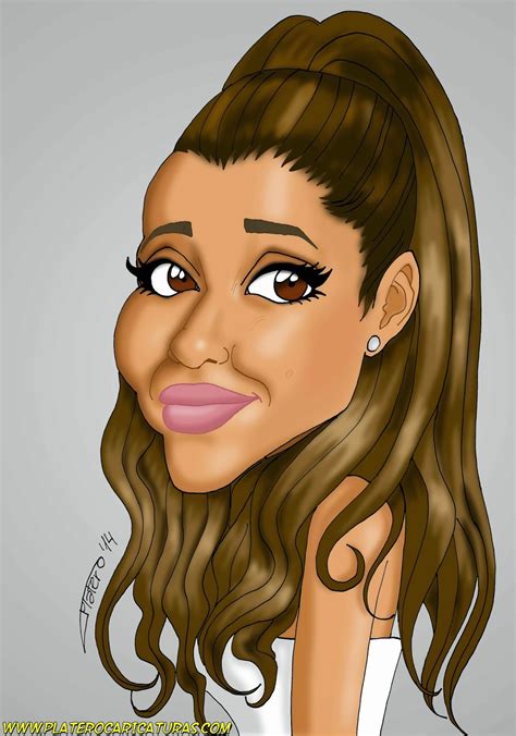 caricaturas ariana grande|ArtStation .